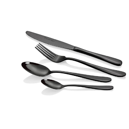 Albany Onyx 24pc Cutlery Set