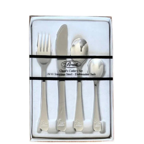 4 Piece Cutlery Set - Duck