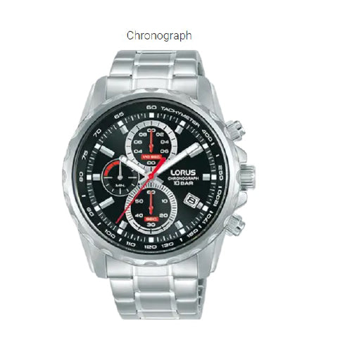 Lorus Mens Chronograph 100m