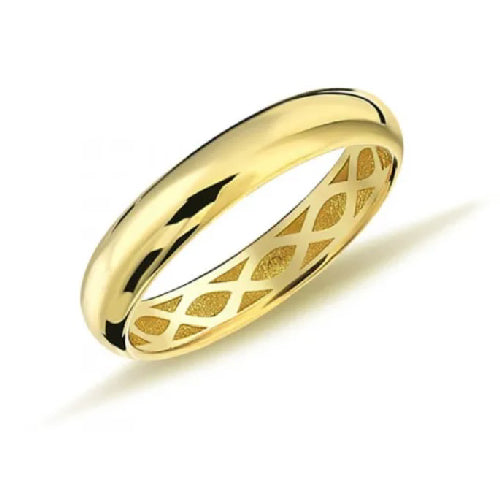 9ct Plain Band
