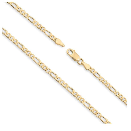50cm Solid Figaro 1+3 Chain