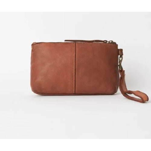 Small essentials pouch - Cognac