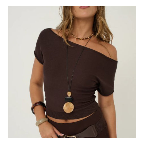 Vista Natural Stone Necklace