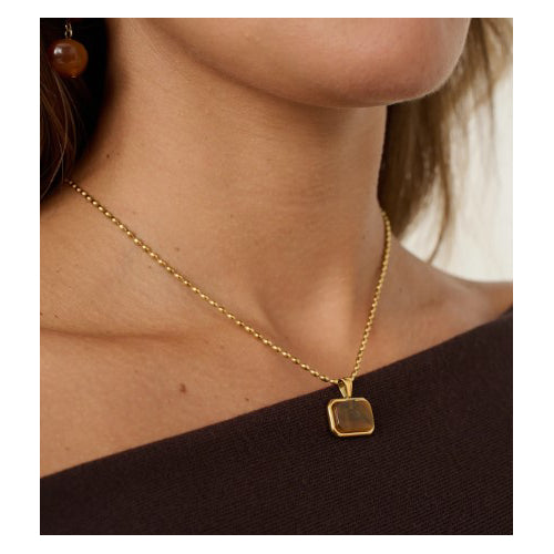 Voyager Tiger Eye Necklace