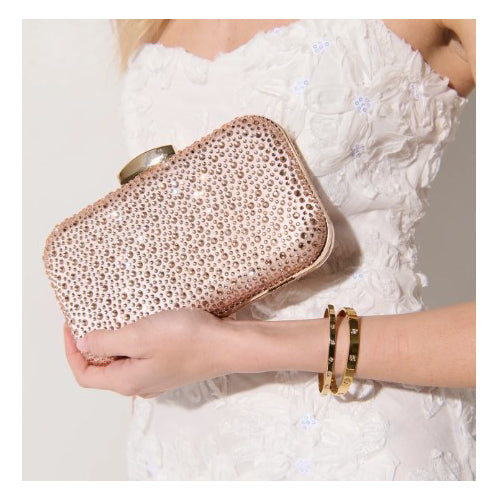Romie Rhinestone Clutch