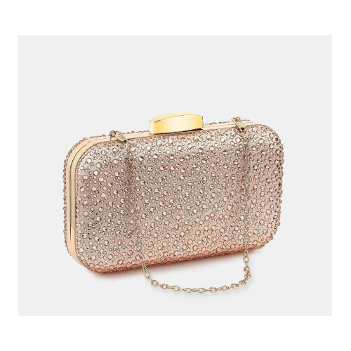 Romie Rhinestone Clutch