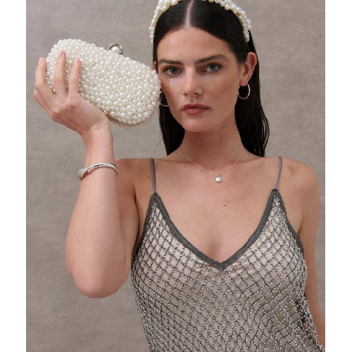 Cosmo Pearl Clutch