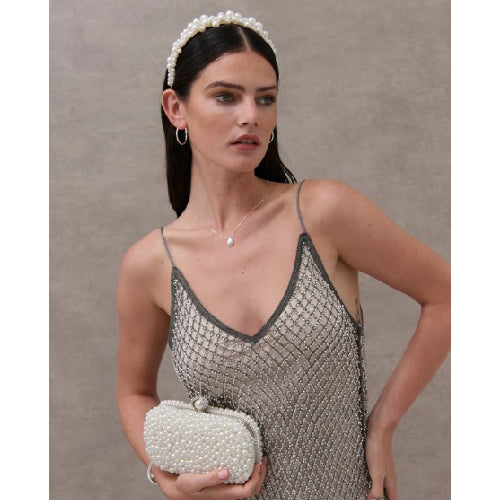 Cosmo Pearl Clutch