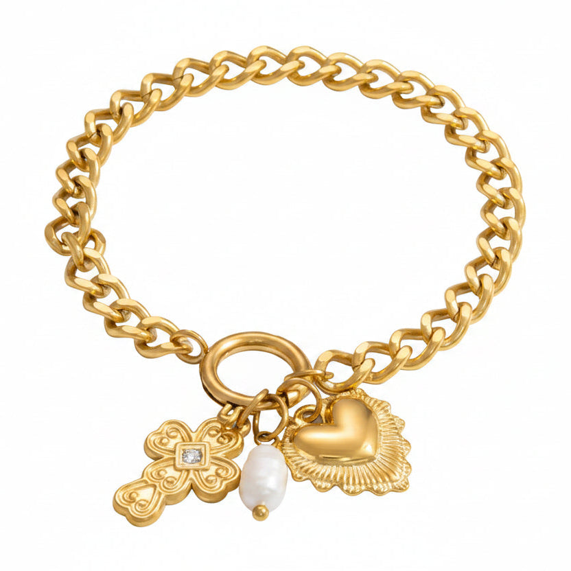 Charm Bar Bracelet