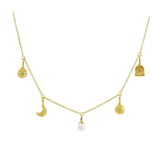 Sea & Sky Charm Necklace