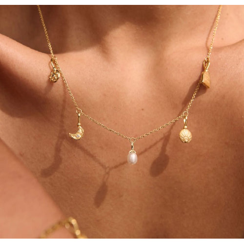 Sea & Sky Charm Necklace