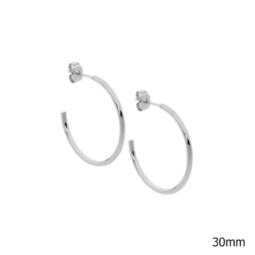 Stainless steel hoops