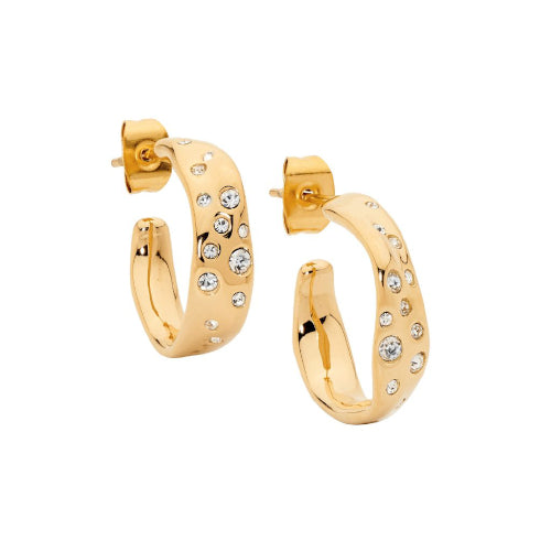 Steel 20mm Hoop Earrings