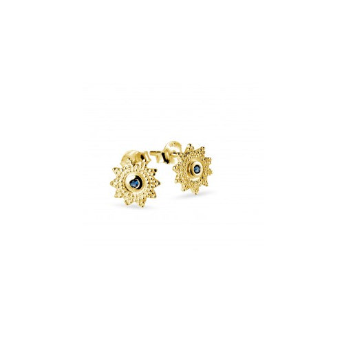 Sterling silver gold plated studs
