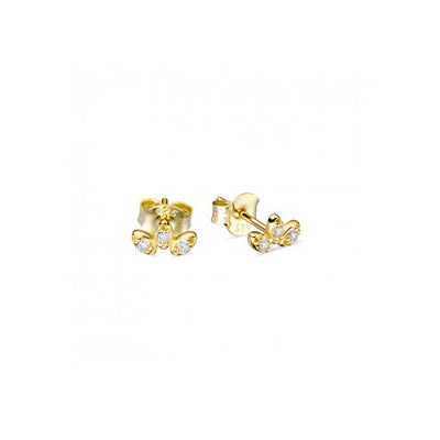 Sterling silver CZ studs