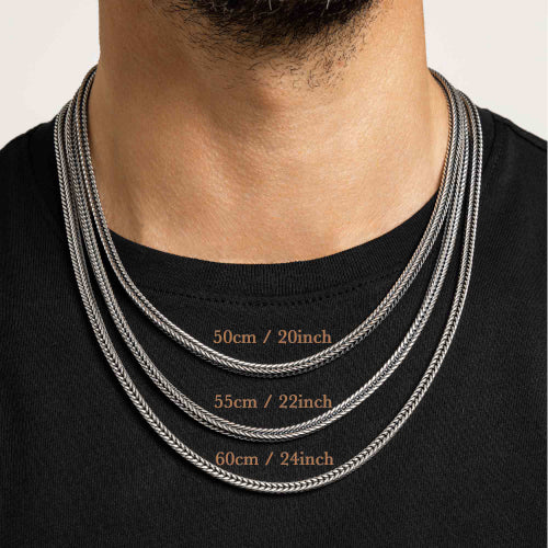 60cm Curb Chain Diamond Cut