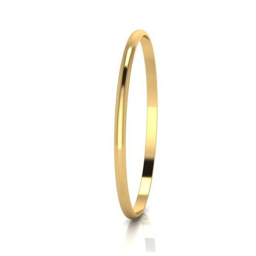 9ct Gold Solid Bangle