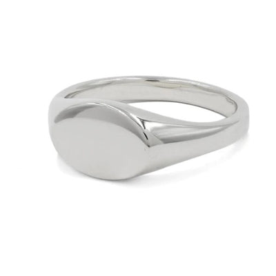 Sterling silver signet ring