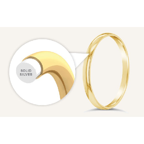 9ct Silver Filled Golf Bangle