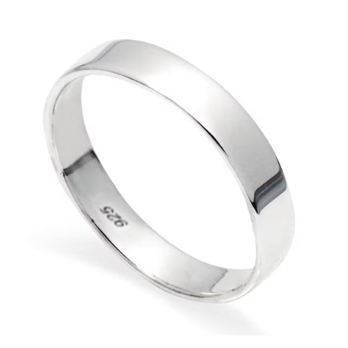 Sterling silver handmade wedder