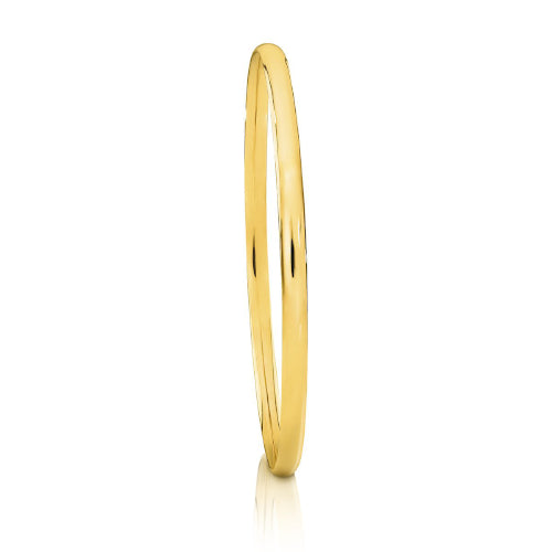 9ct yellow gold bangle.