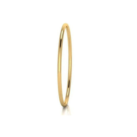 9ct gold solid golf bangle