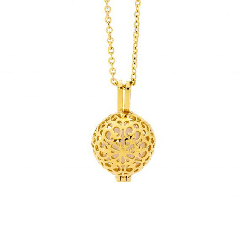 Filligree Locket Necklace