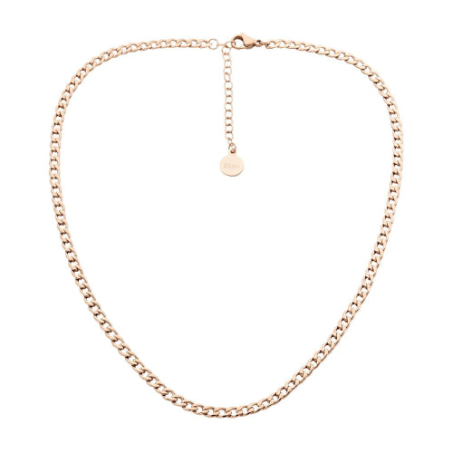 Stainless Steel Curb Chain Necklace