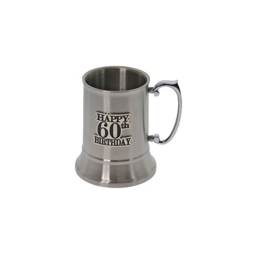 60th badge mug