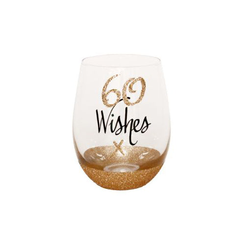 60 Stemless Wine Glass
