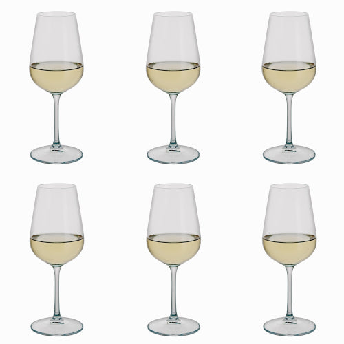 white wine glasses