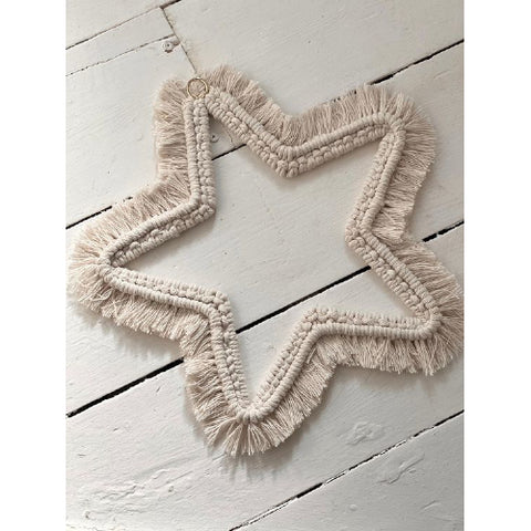 Star Tassel hanging ornament