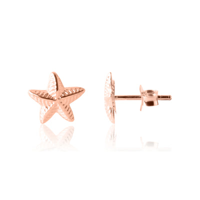 Twinkly sea star earrings