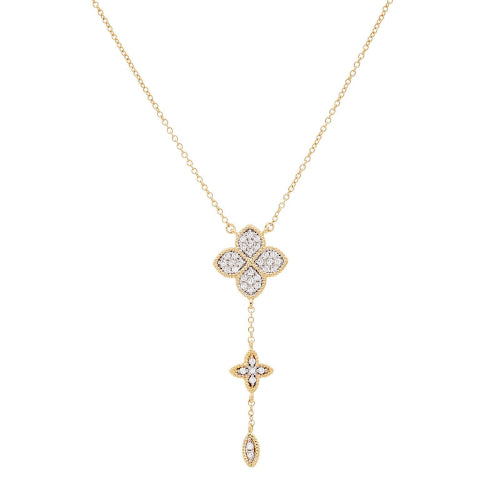 Sterling silver gold plated necklace