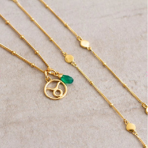 Taurus Zodiac Charm
