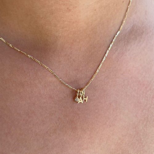 9k Lab Diamond Pendant
