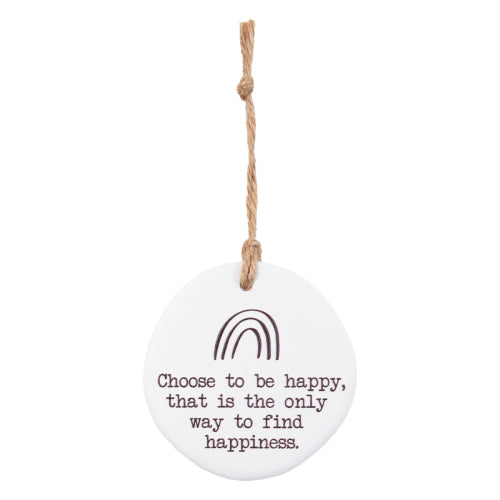 Happy ornament