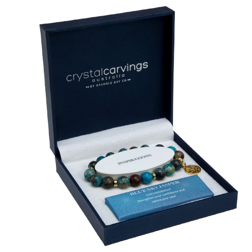 TOL Blue jasper bracelet