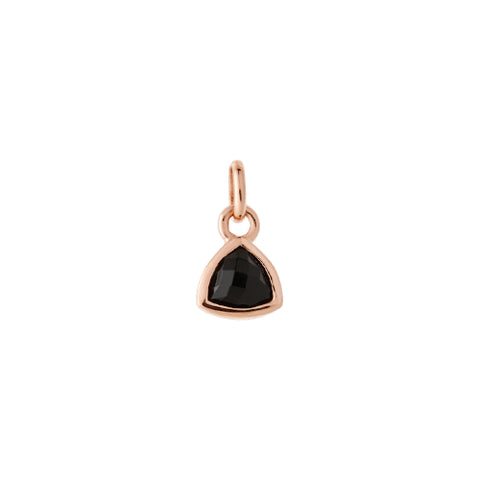 Trillion Black Onyx Charm