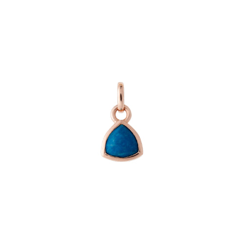 Trillion Lapis Lazuli Charm