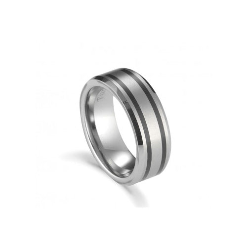 Tungsten gents ring