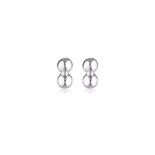 Twin stud earrings