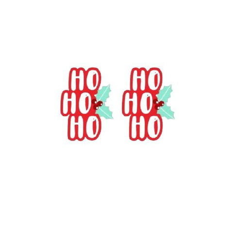 Christmas earrings