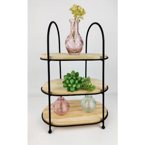 Wooden 3 tier server