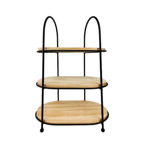 Wooden 3 tier server