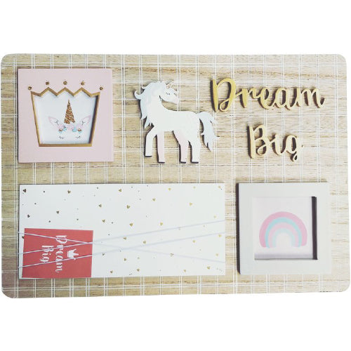 Unicorn hanging frame