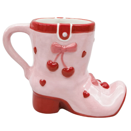 Cherry Boot Mug