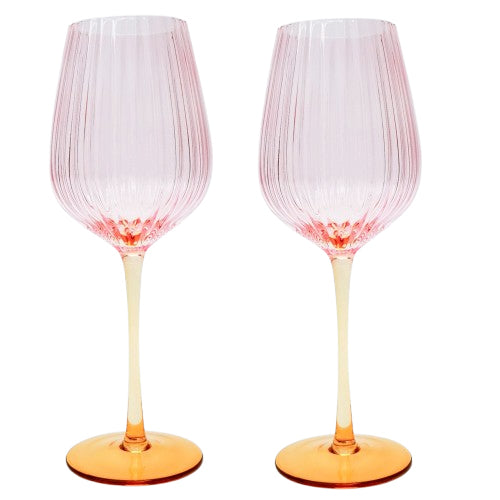 Ellie Ombre wine glasses