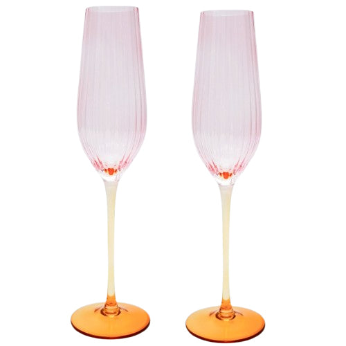Ellie Ombre Champayne glasses