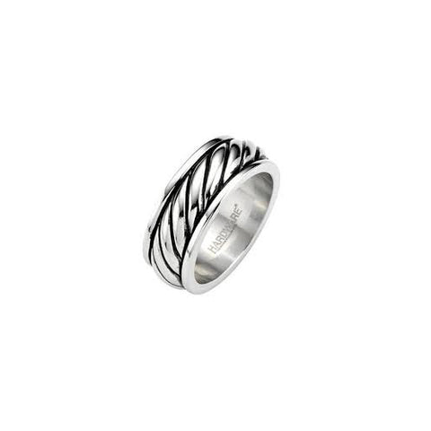 Gents steel ring